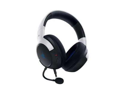 אוזניות גיימינג Kaira X PS5/4 שחור/לבן