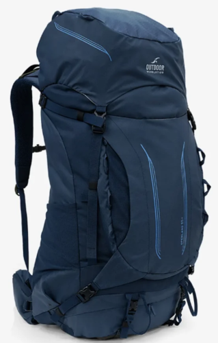 תרמיל טיולים Openland 65L כחול - Outdoor Revolution 
