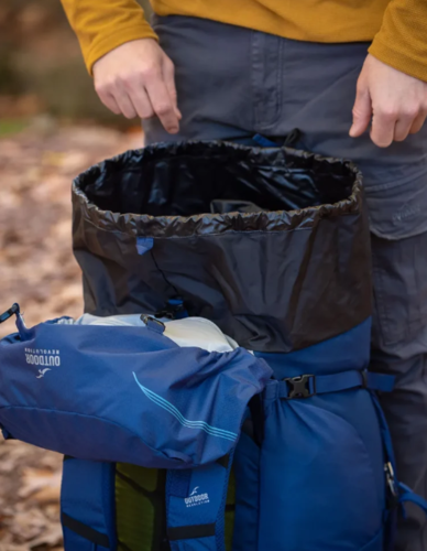 תרמיל טיולים Openland 65L כחול - Outdoor Revolution 