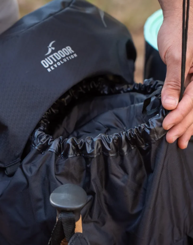 תרמיל טיולים Openland 65L שחור - Outdoor Revolution 
