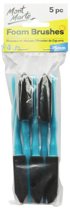 מארז 4 ספוגים עם ידית (100 מ"מ) עם עדית MONT MARTE