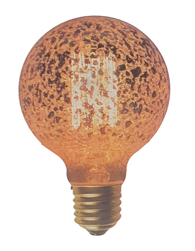 גלוב פחם (LANTERN W.L E27 60W G125-SILVER (669