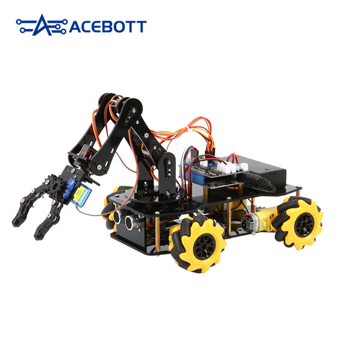 קיט הרחבה Robot Arm Car לקיט מאסטר QD001 Acebott