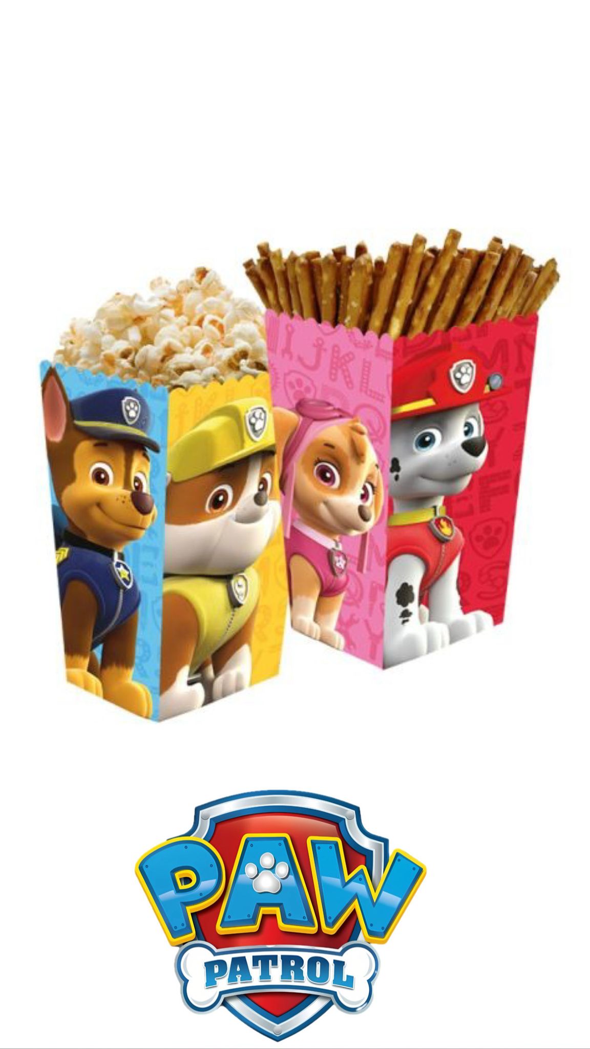 קופסאות פופקורן וחטיפים 6יח-מפרץ ההרפתקאות
