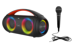 רמקול קריוקי Bluetooth גודל 36 ס"מ עם מיקרופון
