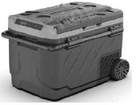 מקרר רכב 49 ליטר עם מדחס 60W לשקע מצית /  230V מבית Alpicool
