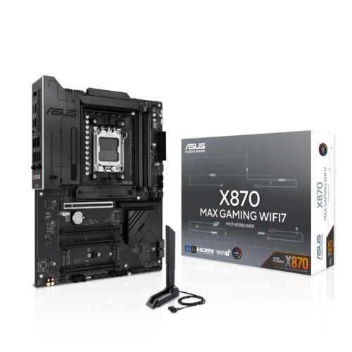 לוח אם ASUS X870 MAX GAMING WIFI7 AMD AM5 DDR5