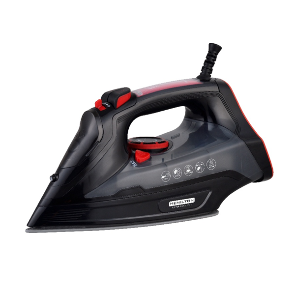 מגהץ אדים קרמי 3000W מבית Hemilton דגם 2501-HEM