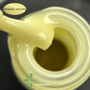 Nail Creativity GUMMY BASE banana cream- גומי ראבר בייס קרם בננה