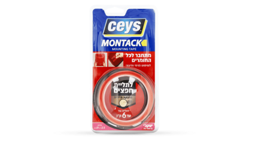 סיס מונטק – דבק דו צדדי עוצמתי