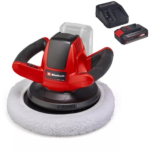 פולישר לרכב 2 ידיים נטען CE-CB 18\254 LI כולל סוללה 2.5AH מבית Einhell