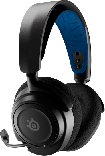 אוזניות גיימינג אלחוטיות SteelSeries Arctis Nova 7P Wireless - צבע שחור