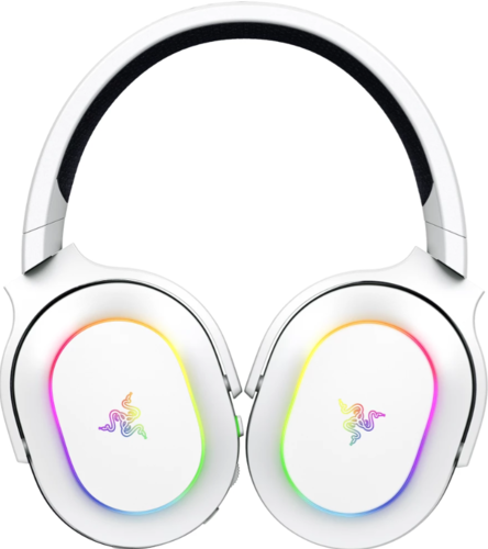אוזניות razer barracuda x chroma בצבע לבן