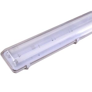 פס מוגן (2X20W) כפול (עם רפלקטור) SIGMA LED + נורות