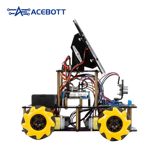 קיט הרחבה ACEBOTT solar energy car ESP32 
