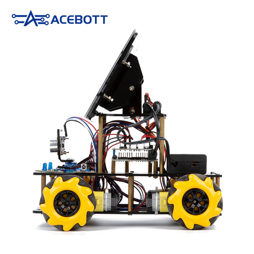 קיט הרחבה ACEBOTT solar energy car ESP32 
