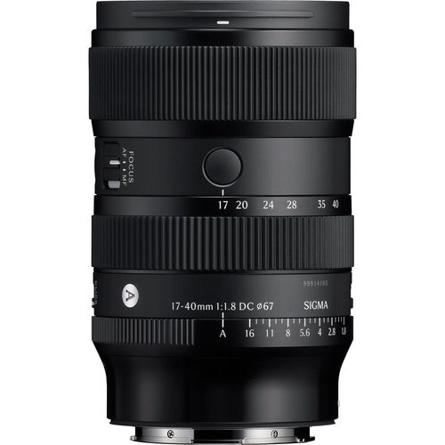 עדשה Sigma 17-40mm f/1.8 DC ART (Sony E)
