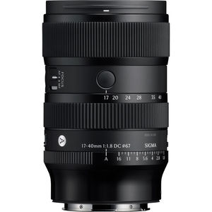 עדשה Sigma 17-40mm f/1.8 DC ART (Sony E)
