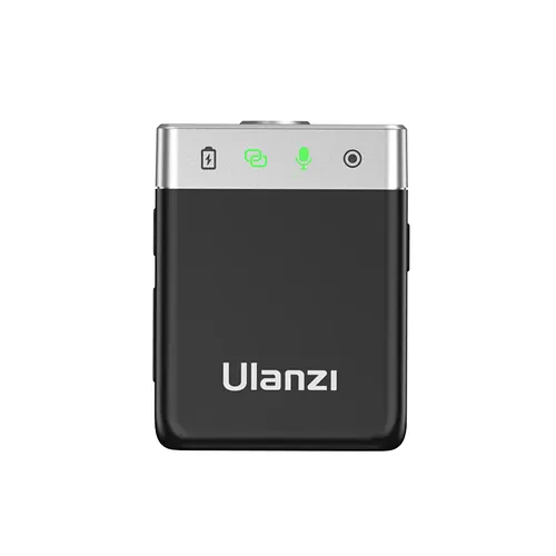 Ulanzi AM18 U-Mic מערכת מיקרופוני דש אלחוטית עם זוג משדרים למצלמות / מובייל