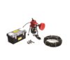מכונה לפתיחת סתימות ולניוקי צינורות ביוב 230V SP150 תוצרת 