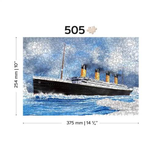 פאזל עץ 505 חלקים טיטאניק L