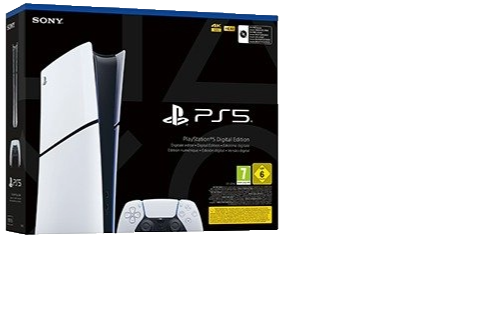 קונסולת משחק Sony PlayStation 5 Slim 1TB Digital Edition, אחריות יבואן רשמי על ידי ישפאר