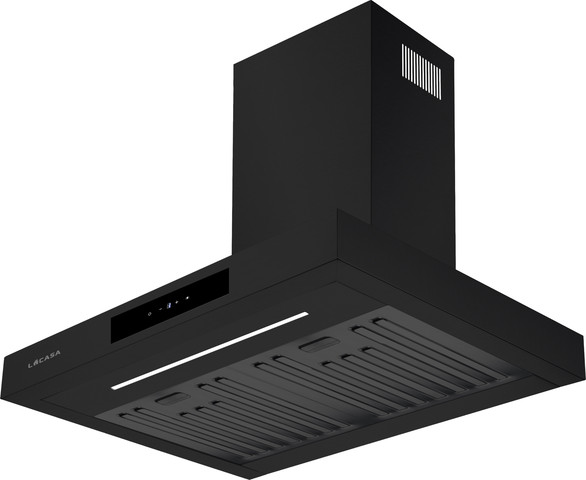 קולט אדים ארובה 60 ס"מ לקאזה דגם LC1602BLK שחור