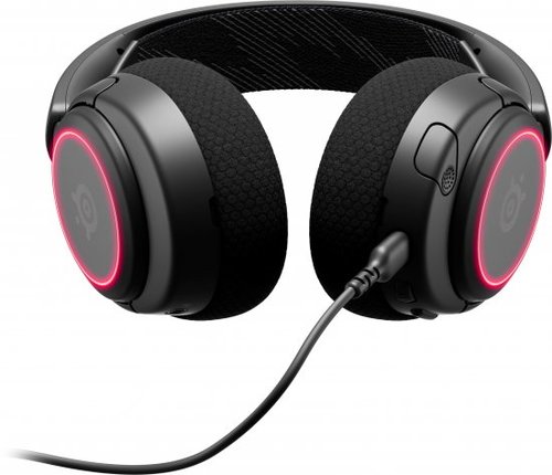 אוזניות גיימינג חוטיות SteelSeries Arctis Nova 3 - צבע שחור