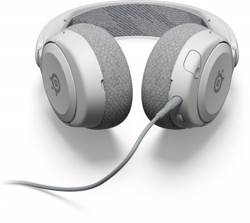 אוזניות גיימינג חוטיות SteelSeries Arctis Nova 1P - צבע לבן