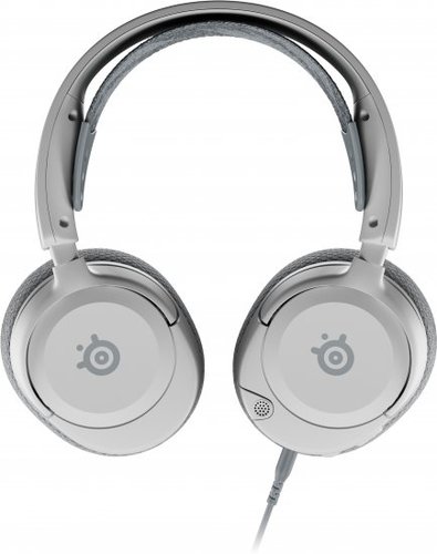 אוזניות גיימינג חוטיות SteelSeries Arctis Nova 1P - צבע לבן