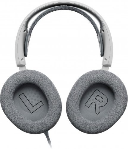 אוזניות גיימינג חוטיות SteelSeries Arctis Nova 1P - צבע לבן