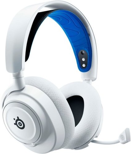 אוזניות גיימינג אלחוטיות SteelSeries Arctis Nova 7P Wireless - צבע לבן