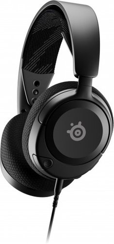אוזניות גיימינג חוטיות SteelSeries Arctis Nova 1 - צבע שחור