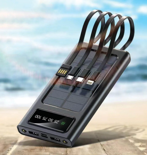 סוללת טעינה סולארית 10,000MAH עם פנס P89