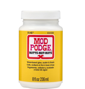 דבק לכה מאט MOD-PODGE נפח : 236 מ"ל מוד פודג