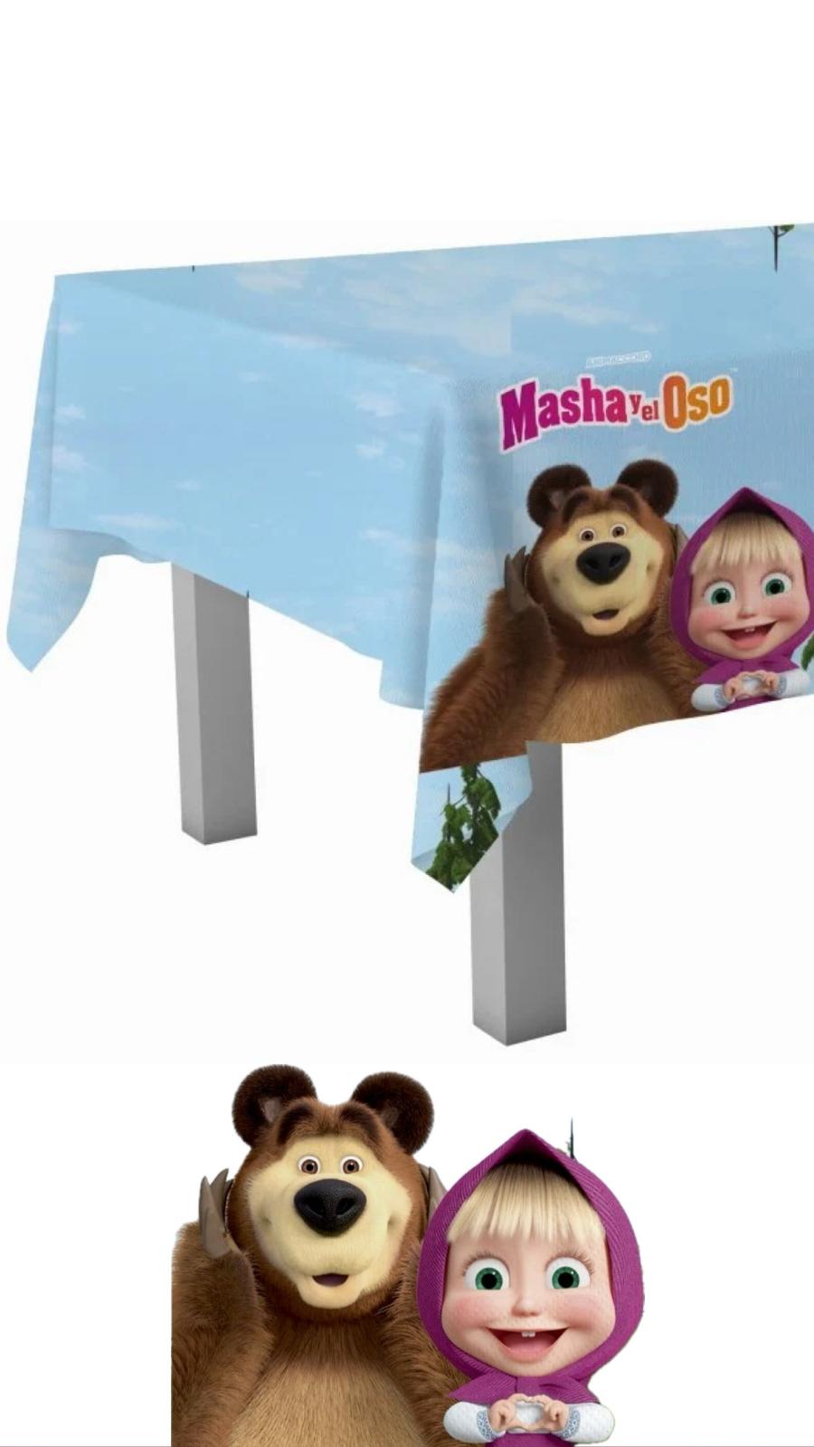 מפת שולחן מאשה והדוב