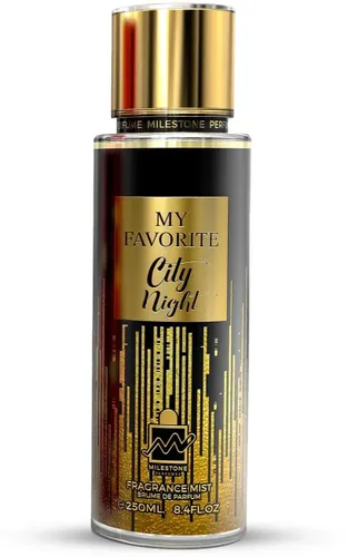 BODY MIST MILESTONE MY FAVORITE CITY NIGHT