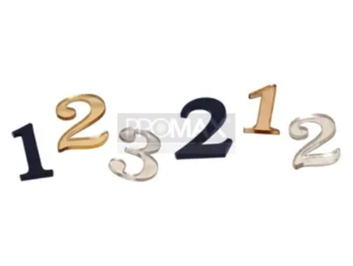 ספרה 0 להדבקה על הדלת