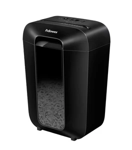 מגרסת פתיתים אישית עד 11 דף LX70 שחורה FELLOWES