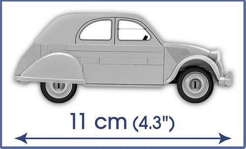 ליגו 80 חלקים COBI CITROEN 2CV TYPE A