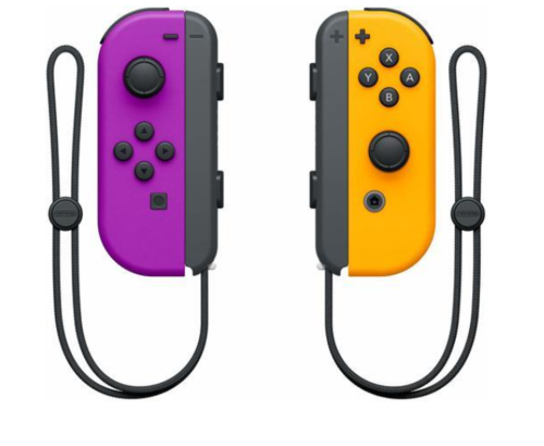 זוג בקרי שליטה כתום/סגול Joy-Con