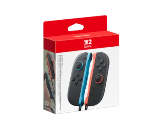 זוג בקרי ימין ושמאל צבע כחול/אדום Joy-Con Nintendo Switch 2