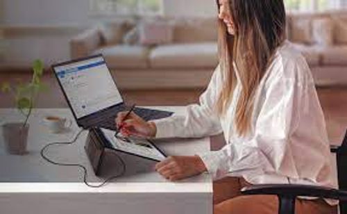 מסך מגע נייד Lenovo ThinkVision M14t Gen 2 14 inch