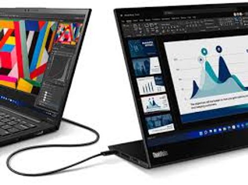 מסך מגע נייד Lenovo ThinkVision M14t Gen 2 14 inch
