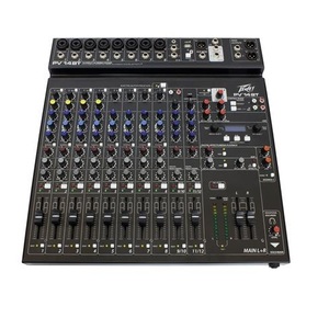 מיקסר 3 סטריאו +8 מיק + אפקט + PEAVEY PV14BT BT