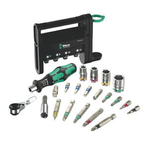 סט בוקסות וביטים 21 חלקים Tool-Check Modular 1, 21 pieces 05049000001