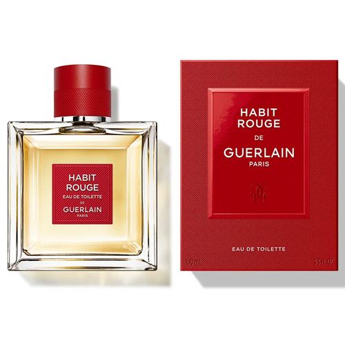 בושם לגבר גרלן GUERLAIN HABIT ROUGE 100 ML E.D.T