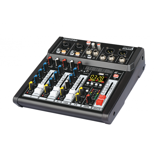 מיקסר 4 ערוצים Proel | IS 2MIX4PRO