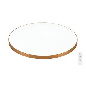 ג"ת 44W LED (צורת-08) 40CM ALASKA CCT (מסגרת זהב) עם שלט