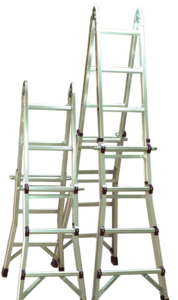 סולם טלסקופי 4X8 32 שלבים KR-32X